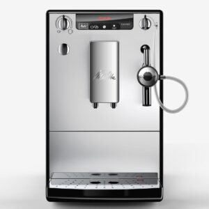 Melitta Caffeo Solo & Perfect Milk E957-203 - superautomatisk kaffemaskine, sølv, 15 bar, 1,2 l