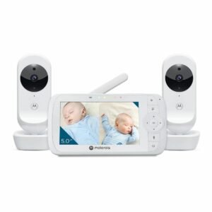 Motorola VM35-2 babyalarm med 5" skærm og 2 kameraer