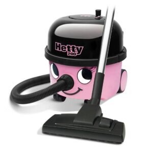 Numatic Hetty HET200-11 støvsuger med pose, 620 W, sort/lyserød guld