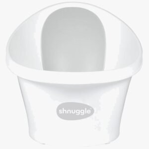 Shnuggle Badekar Baby, White/Grey