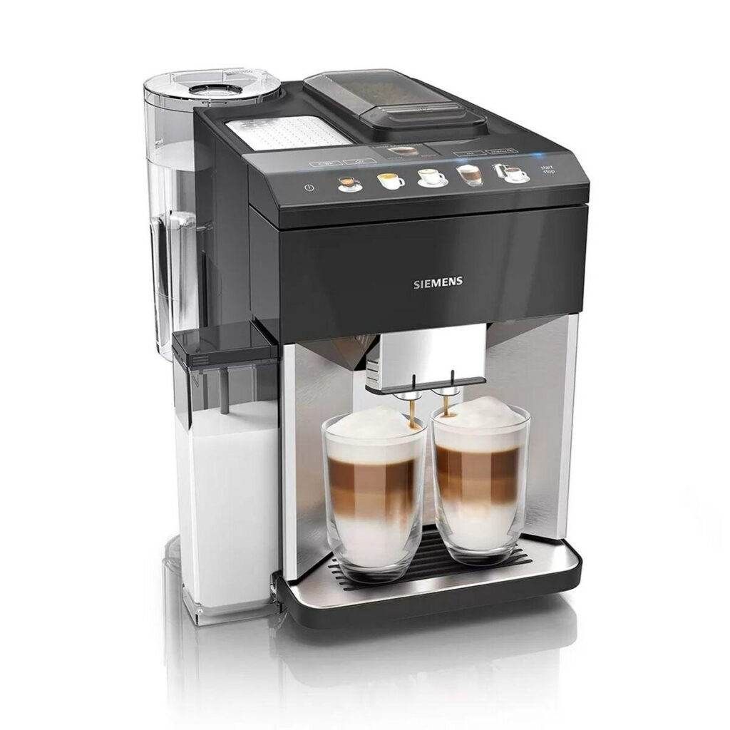 Siemens TQ507R03 superautomatisk kaffemaskine, sort - 1,7 l, 15 bar, 1500 W