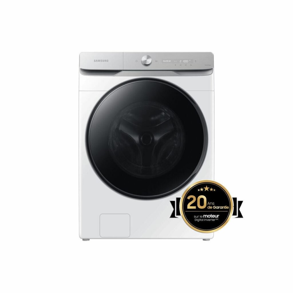 Vaskemaskine Samsung WF20DG8650BW - 1.000 omdr./min., hvid