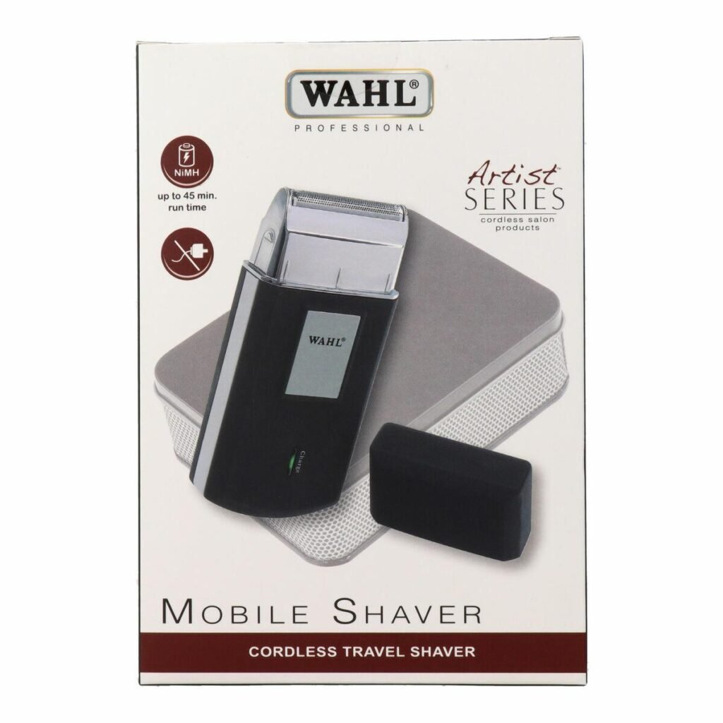 Wahl Barbermaskine 3615-0471 - trådløs folieshaver, sort