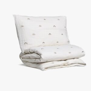 Alice & Fox AVIVA Sengesæt Tremmeseng 100x130, Hvid