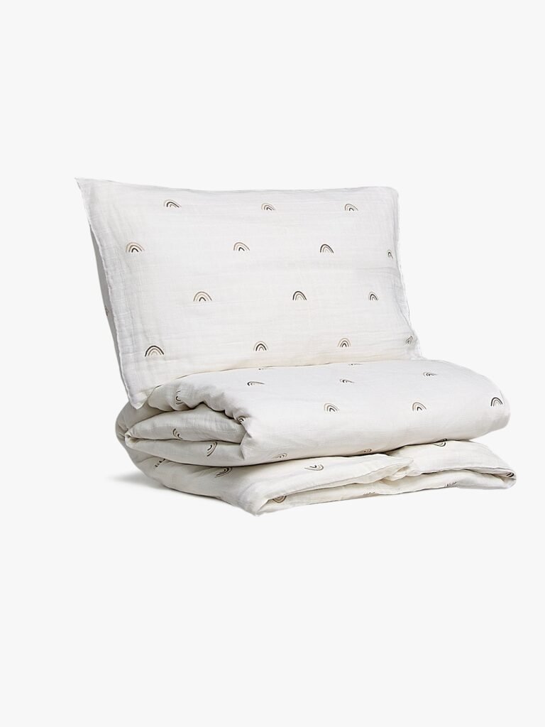 Alice & Fox AVIVA Sengesæt Tremmeseng 100x130, Hvid