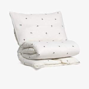 Alice & Fox NESSA Sengesæt Tremmeseng 100x130, Hvid