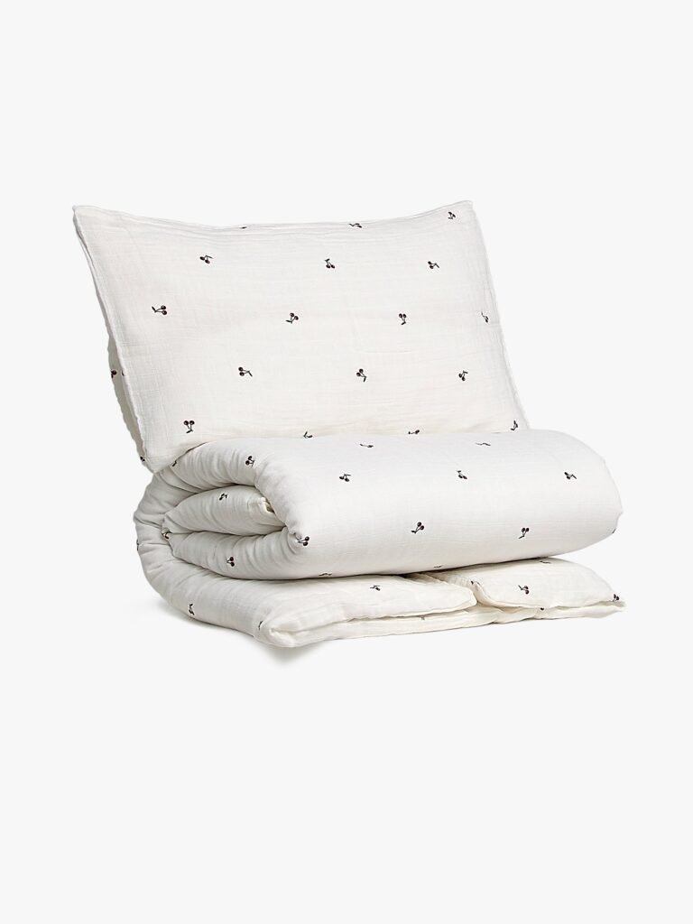 Alice & Fox NESSA Sengesæt Tremmeseng 100x130, Hvid