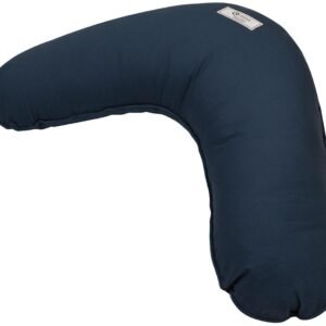 Ammepude - Müsli - 75x35 cm - Økologisk bomuld - Solid Midnight - Mørkeblå