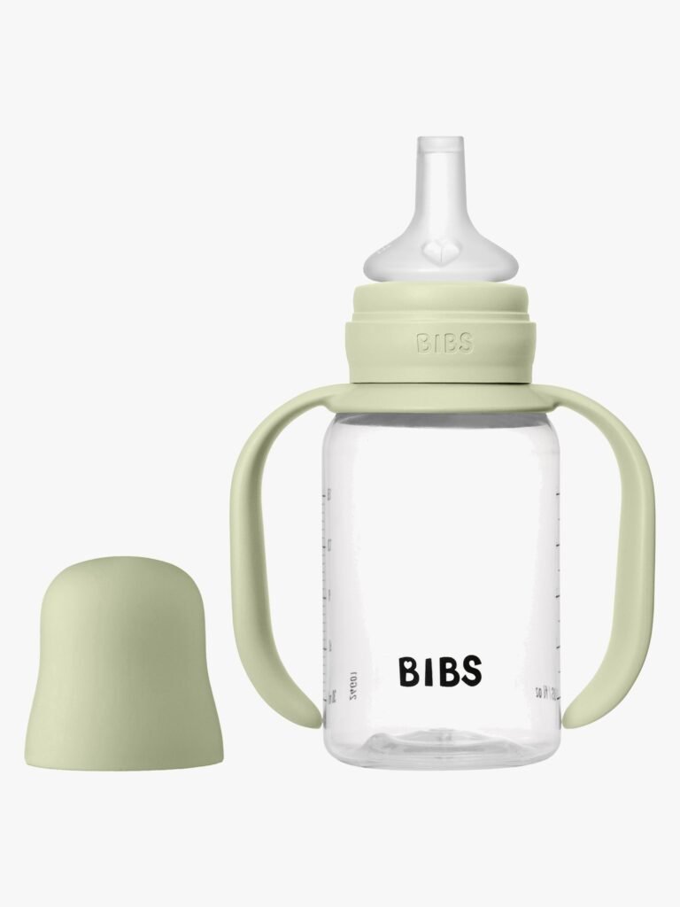 BIBS Sutteflaske med Tud Silicone 150 ml, Sage