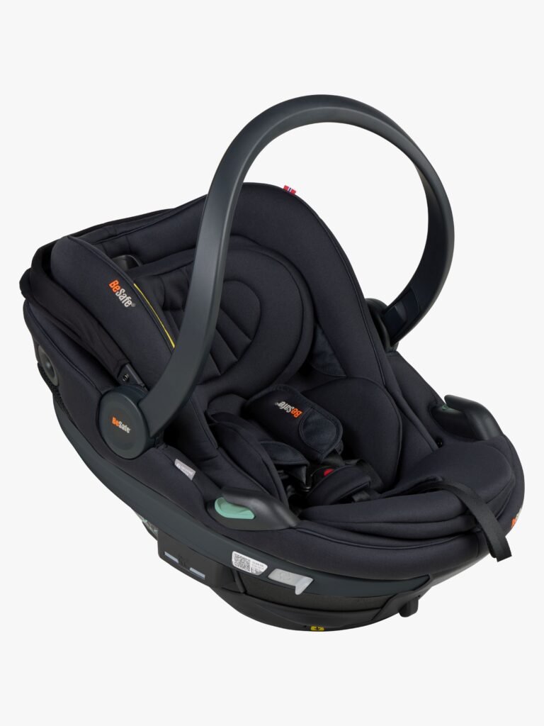 BeSafe Go Beyond 2 Autostol Baby, Black Soft Breeze