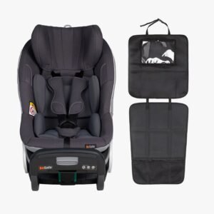 BeSafe Stretch Autostol inkl. Beemoo 3-i-1 Sædebeskytter, Metallic Mélange