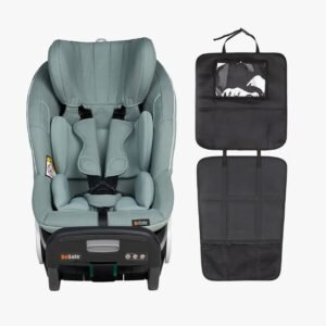 BeSafe Stretch Autostol inkl. Beemoo 3-i-1 Sædebeskytter, Sea Green Mélange