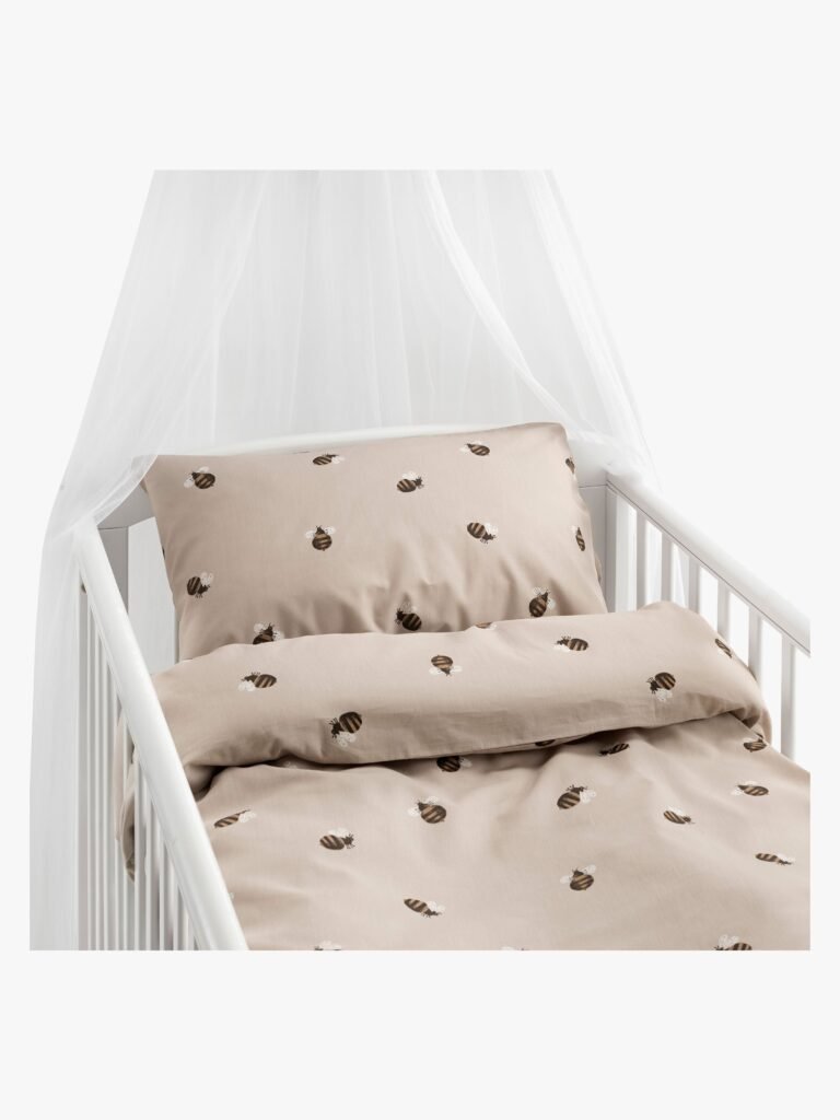 Borganäs Sengesæt Tremmeseng Humlebi Sand 100x130