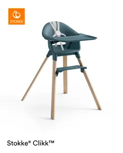 Clikk højstol - Fjord Blue