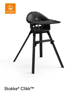 Clikk højstol - midnight black