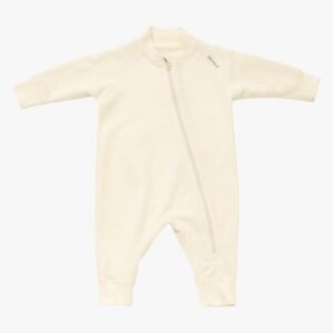 Devold Nibba Merino Heldragt Baby, Raw White, 62