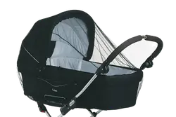 Insektnet, barnevogn, sort AL