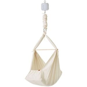 Membantu Bundle - Basic - Slyngevugge m. Vuggemotor og Loftophæng - Natur