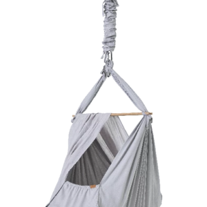 Membantu Premium Slyngevugge Økologisk Bomuld - Grå