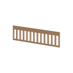 Nova sengehest til tremmeseng, eg