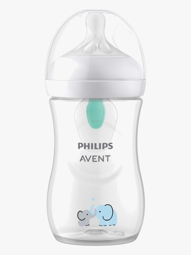 Philips Avent Natural Response Sutteflaske 260 ml, Airfree, Elefant Deco