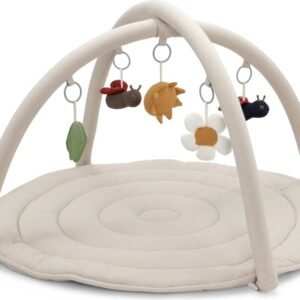 Vanilla Copenhagen - Aktivitetstæppe - Ladybug - ø 90 Cm - Oyster