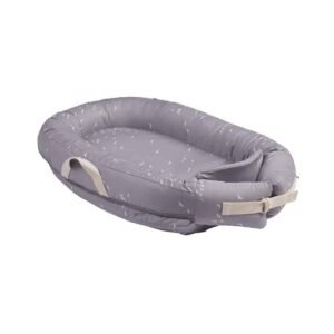 Voksi Babynest Premium - Stone Grey Flying