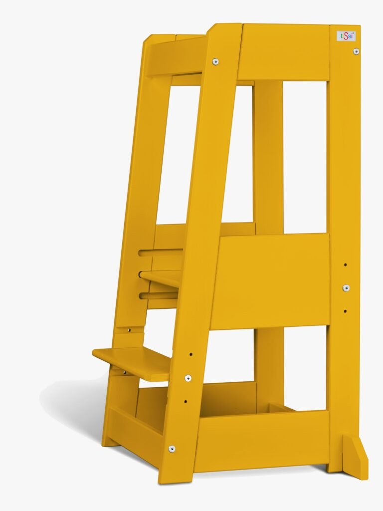 tiSsi Læringstårn Beech, SUNFLOWER YELLOW, Børnemøbler, Indretning børneværelse