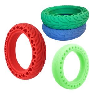 8,5" farvede punkterfri gummidæk til el-løbehjul - M365 PRO - Grøn