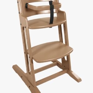 BabyDan Danstolen Højstol inkl. Beskyttelsesbøjle & Rem, Mocca Mousse