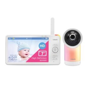 Babyalarm Vtech RM7766HD - WiFi, 7" skærm, hvid