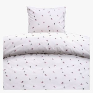 Borganäs Sengesæt Tremmeseng Jordbærdrøm 100x130