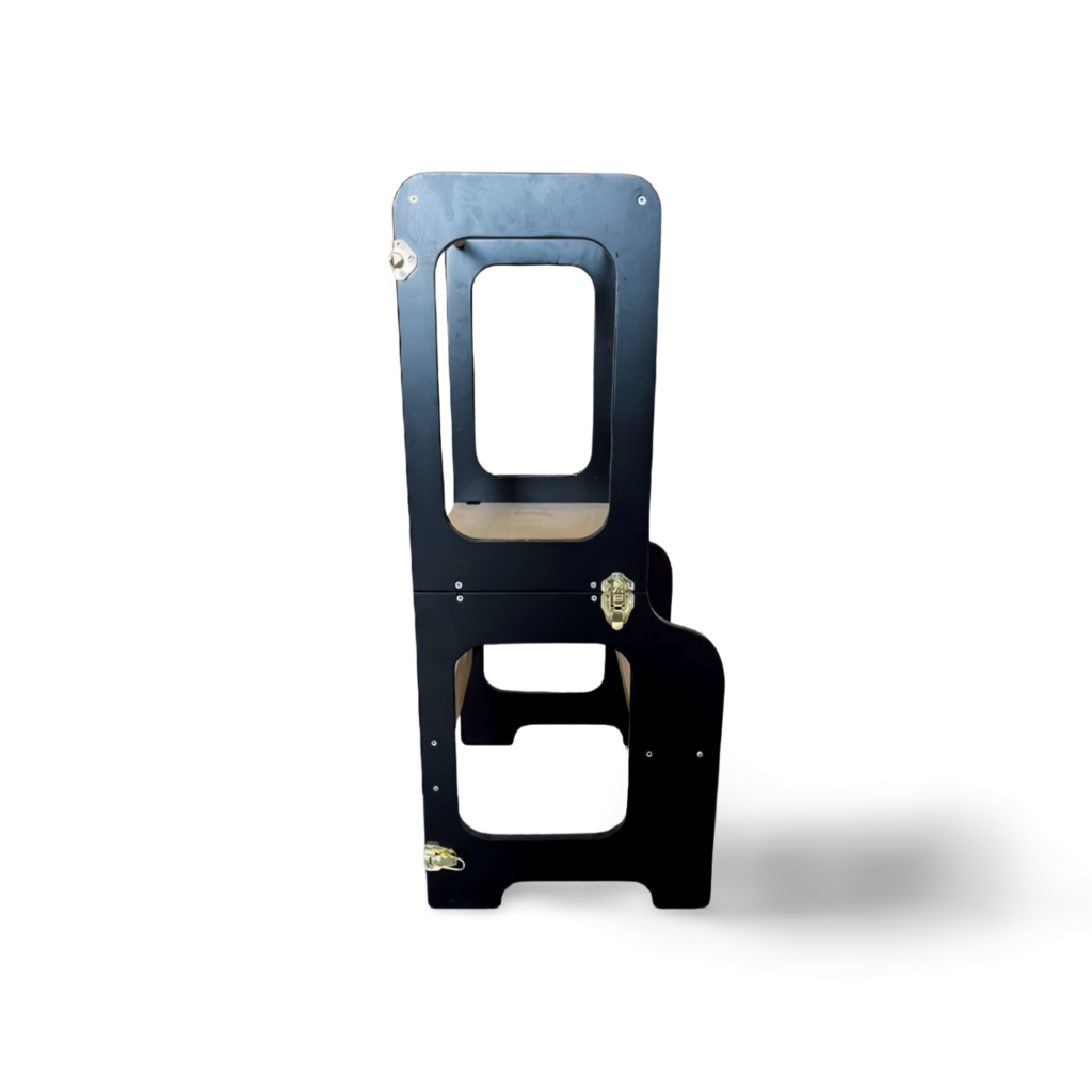 Creative Tower læringstårn, sort