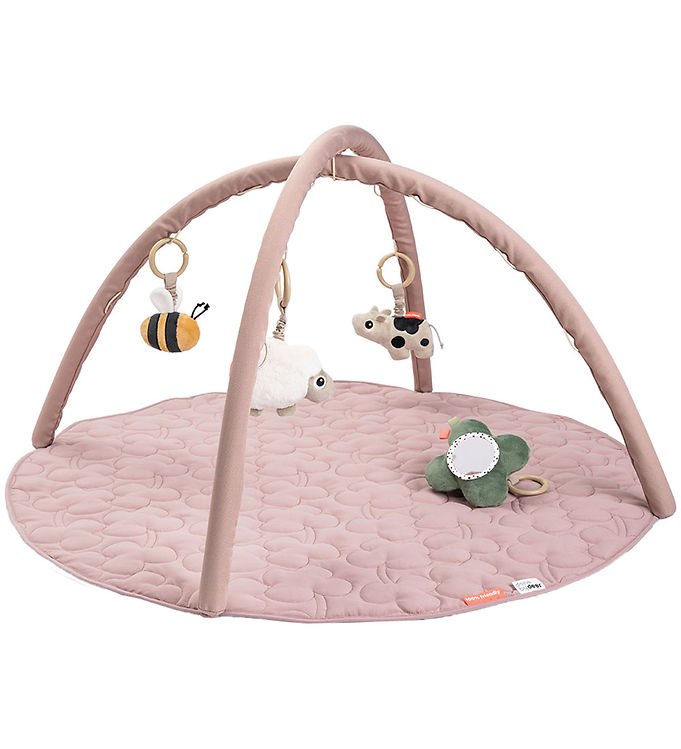 Done By Deer Aktivitetstæppe - Tiny Farm - Powder