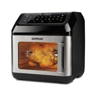 G3 Ferrari Friggisano EVO 13 l airfryer/miniovn, 1.700 W sort/rustfrit stål