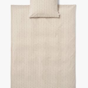 LIEWOOD Carmen Sengesæt 70x100 Tremmeseng, Double Dot/Silver Lining