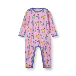 Langærmet heldragt med enhjørninger - 539