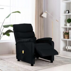 Massagestol stof sort
