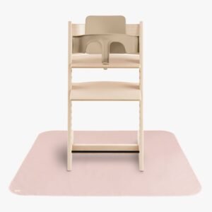 Mushie Gulvbeskyttelse til Højstol, Blush