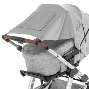 Reer Solsejl Til Barnevogn - UV50+ - Grå