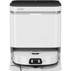 Robotstøvsuger med moppe - Eureka, hvid