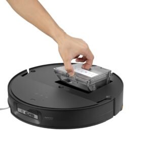 Robotstøvsuger roborock Saros 10 poseløs, sort, 0,27 l