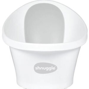 SHNUGGLE Badekar - Baby - Hvid m. Grå