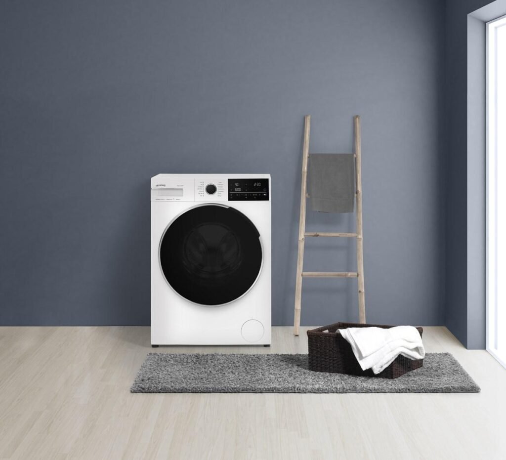 Vaskemaskine SMEG WNP96SLAAIN 9 kg hvid, 1.600 o/min