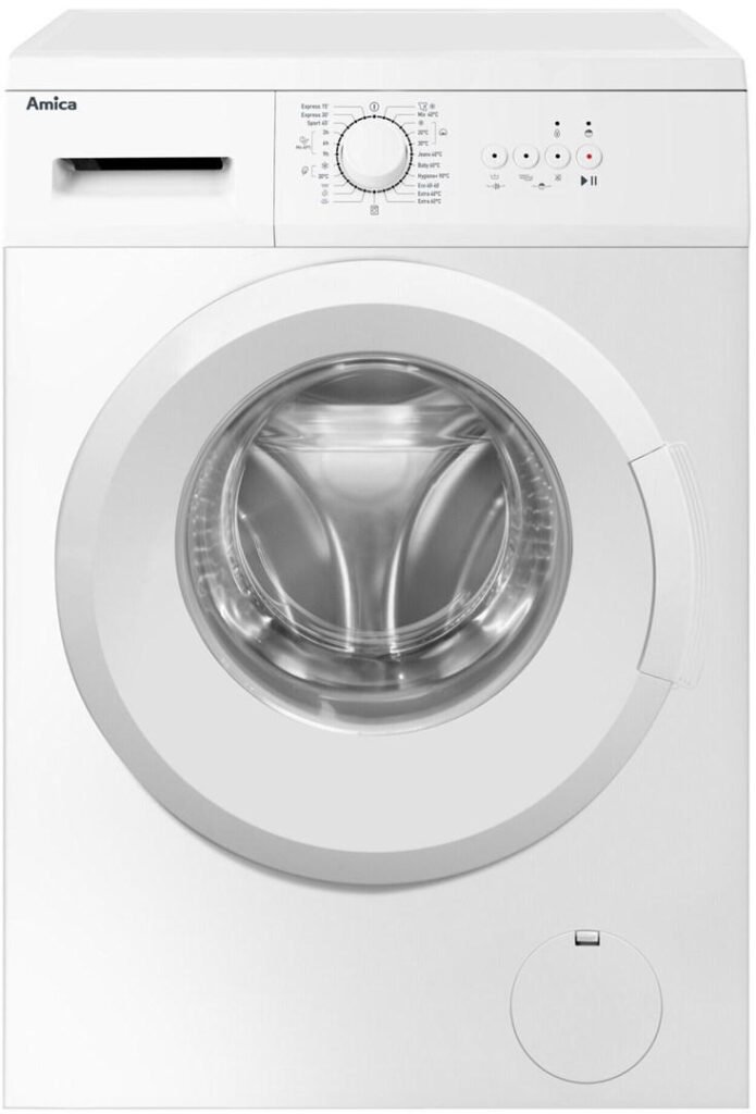 Vaskemaskine frontbetjent Amica WA0S610DO 6 kg, 1.000 o/min