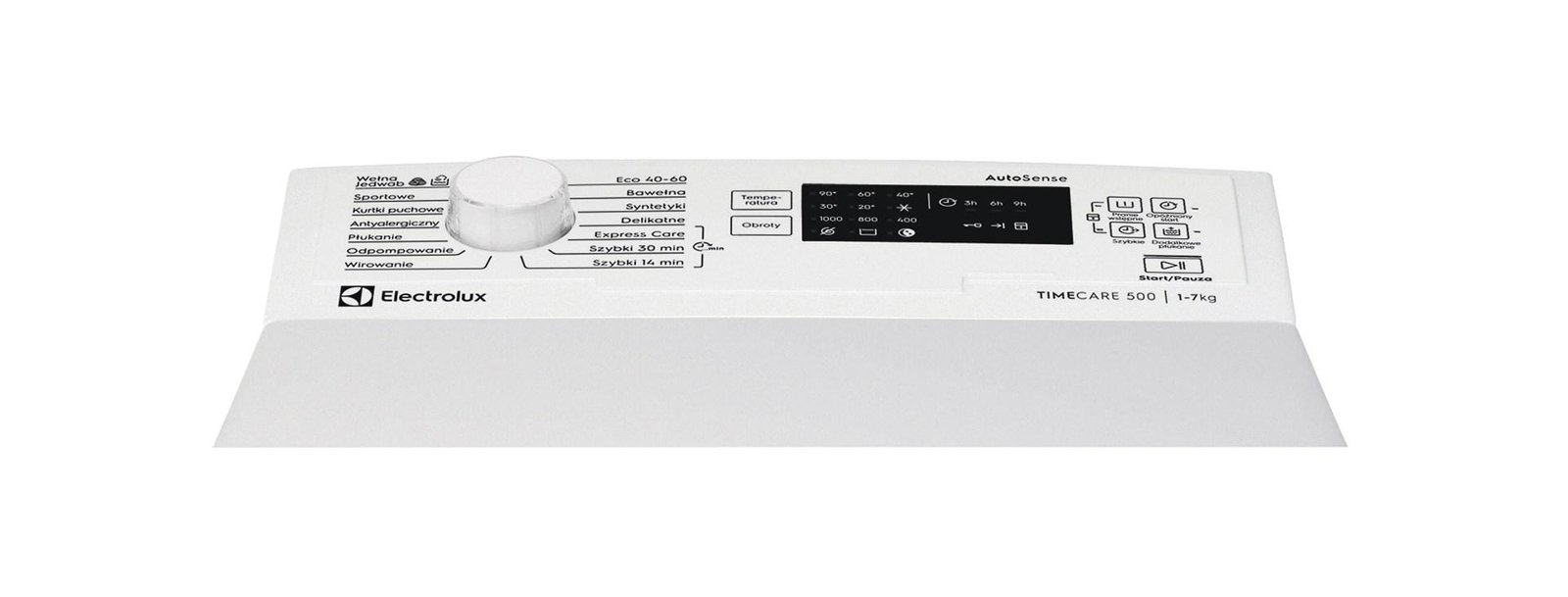Vaskemaskine topbetjent Electrolux EW5TN1507FP 7 kg 1000 o/min hvid