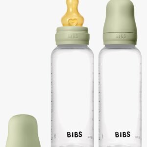 BIBS Medium Flow Sutteflaske Latex 2-pak 270 ml, Sage