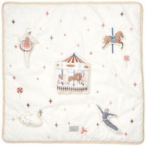 Cam Cam Aktivitetstæppe - 80x80 cm - Carousel