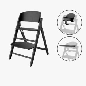 Cybex Click & Fold Højstol 3-in-1, Stunning Black