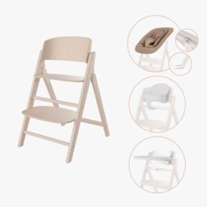 Cybex Click & Fold Højstol 4-in-1, All Natural